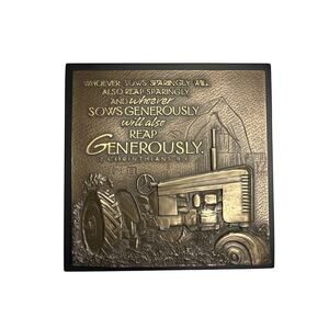 Lighthouse Christian Tractor Whoever Sows Sparingly 2 Corinthians Stand